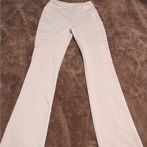 jaanuu by dr neela pink yoga pants/scrub pants XXS light pink